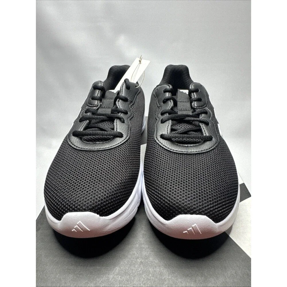 Adidas Cloudfoam Flex - Laces Walking Shoes Black and White Women’s Size 10 Wide